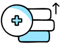 Medical loan icon