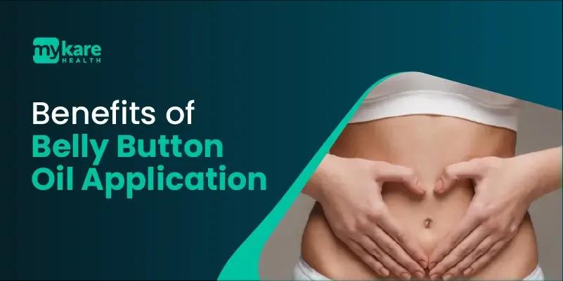 how to apply oil to the belly button