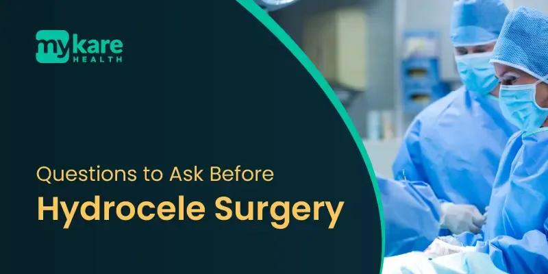 side effects of hydrocele surgery