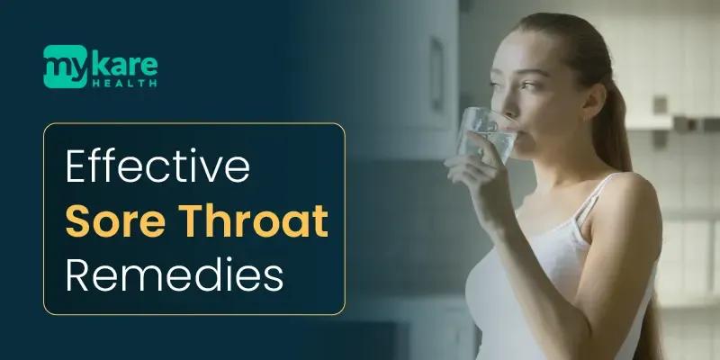 sore throat remedies