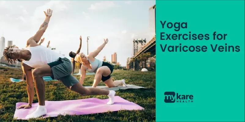 Yoga exercises for varicose veins